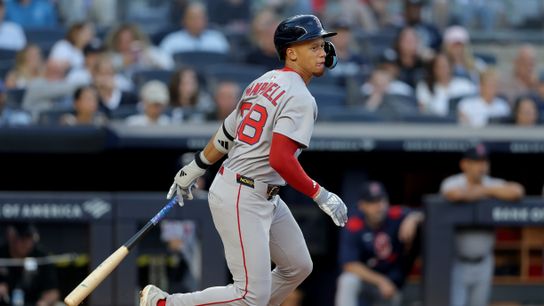 Kristian Campbell finding his swing again; could he spark Red Sox offense? 'Yeah, for sure. I definitely could' taken at BSJ Headquarters . Photo by Brad Penner-Imagn Images
